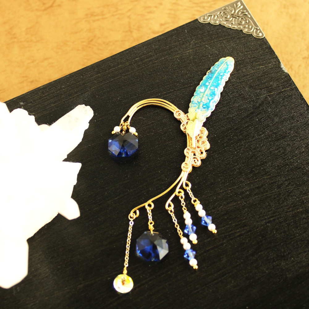 慶羽のイヤーフック ~全4色~ ★ 再販なし1点もの