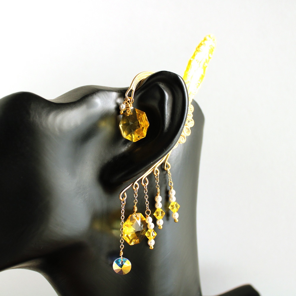 慶羽のイヤーフック ~全4色~ ★ 再販なし1点もの