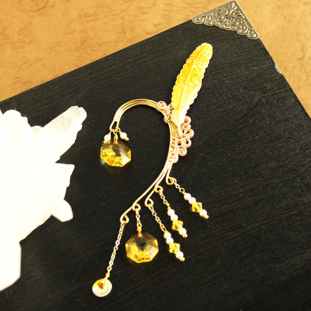 慶羽のイヤーフック ~全4色~ ★ 再販なし1点もの