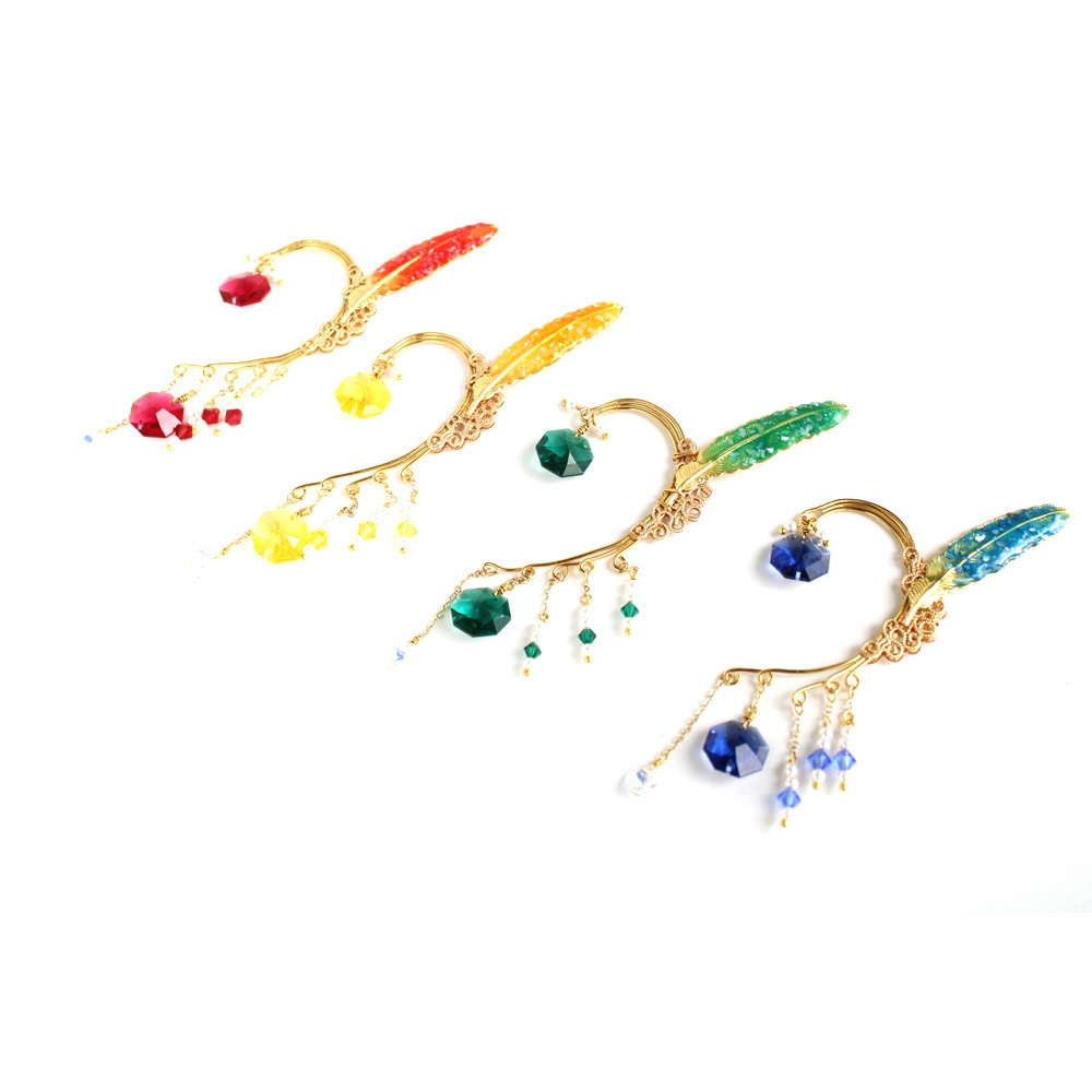 慶羽のイヤーフック ~全4色~ ★ 再販なし1点もの