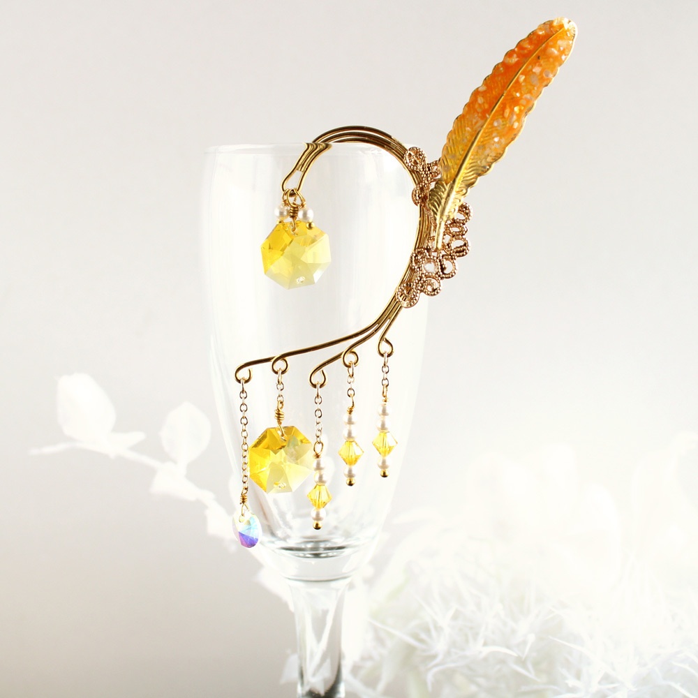 慶羽のイヤーフック ~全4色~ ★ 再販なし1点もの