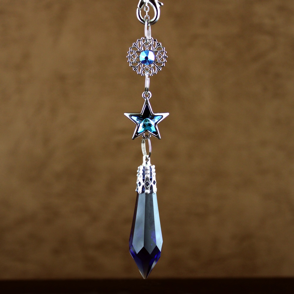 3way 流星のペンデュラム(全2色)<Swarovski Crystal使用>