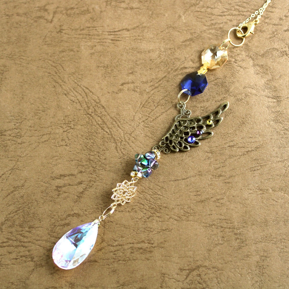 天使のサンキャッチャー~ Hello from Heaven ~<Swarovski Crystal使用>