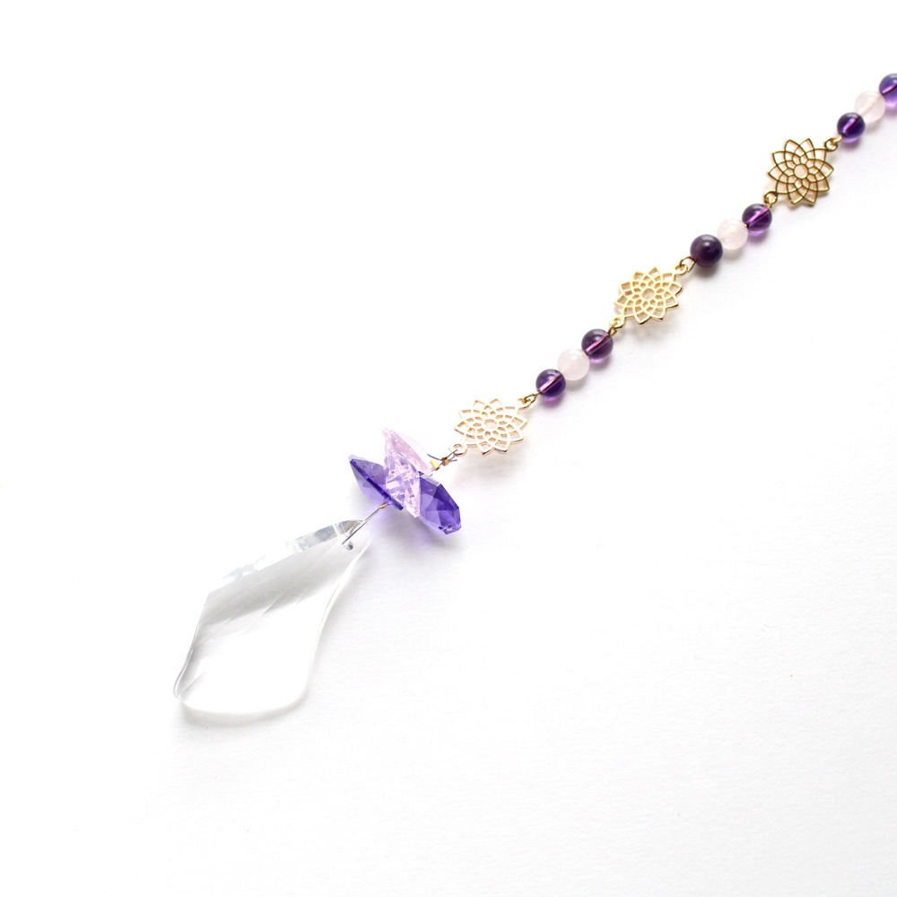 【希少一点もの】天使のサンキャッチャー~ Just Be Yourself ~<Swarovski Crystal使用>