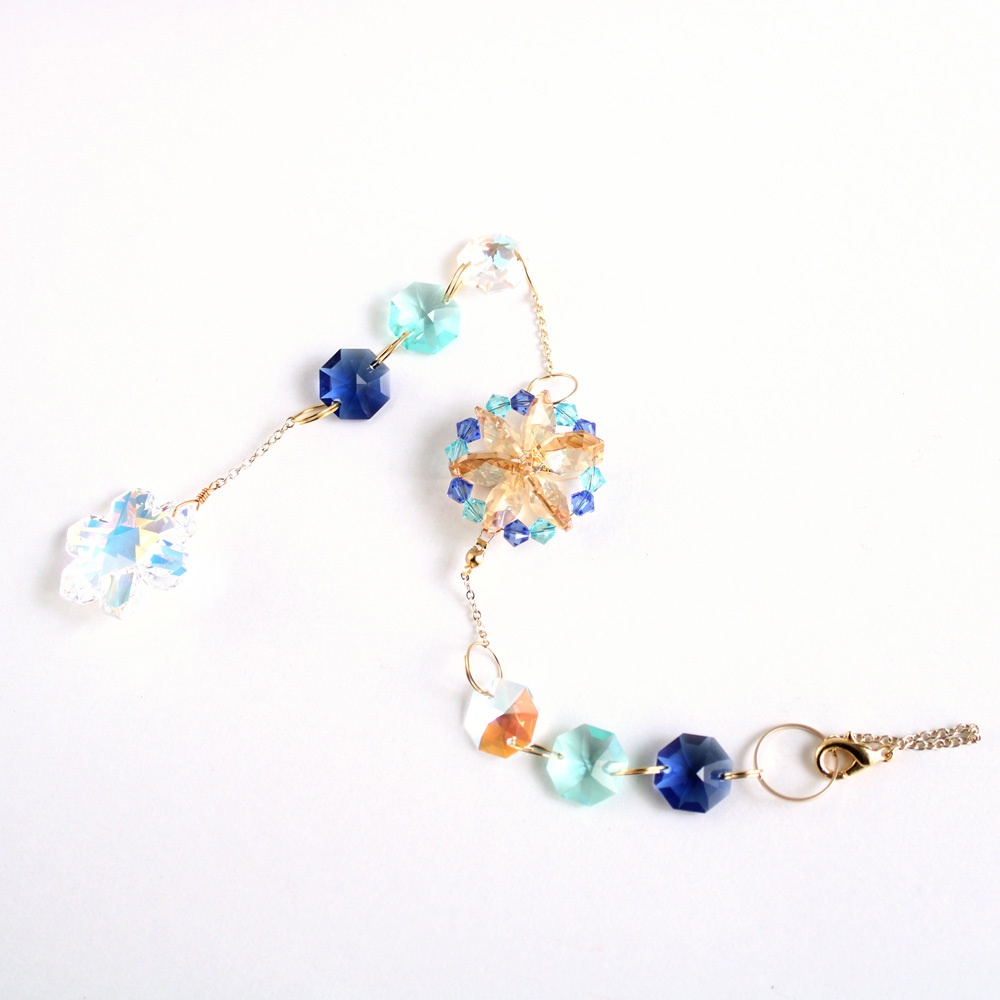 【1点もの】白夜のサンキャッチャー ☆ Swarovski Crystal使用