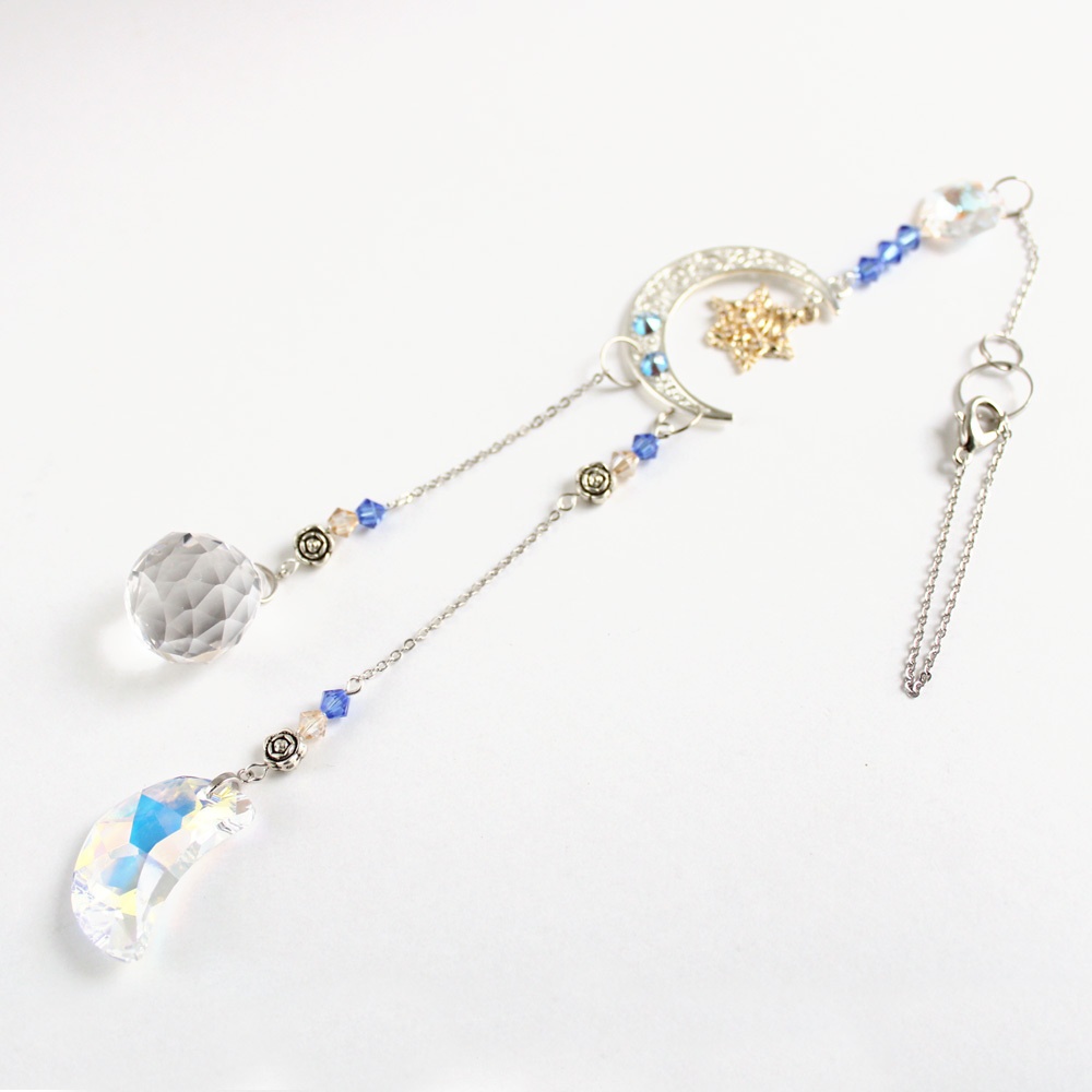 【一点もの】天使のサンキャッチャー~ Love Heals Fear ~ ☆ Swarovski Crystal使用