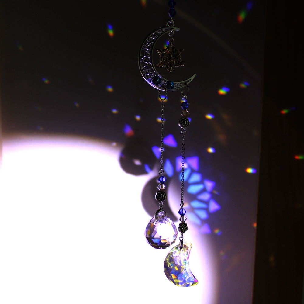 【一点もの】天使のサンキャッチャー～ Love Heals Fear ～ ☆ Swarovski Crystal使用