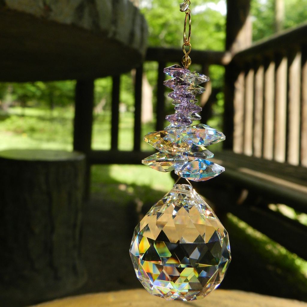 バタフライのサンキャッチャー ⭐︎スワロフスキー・クリスタル使用