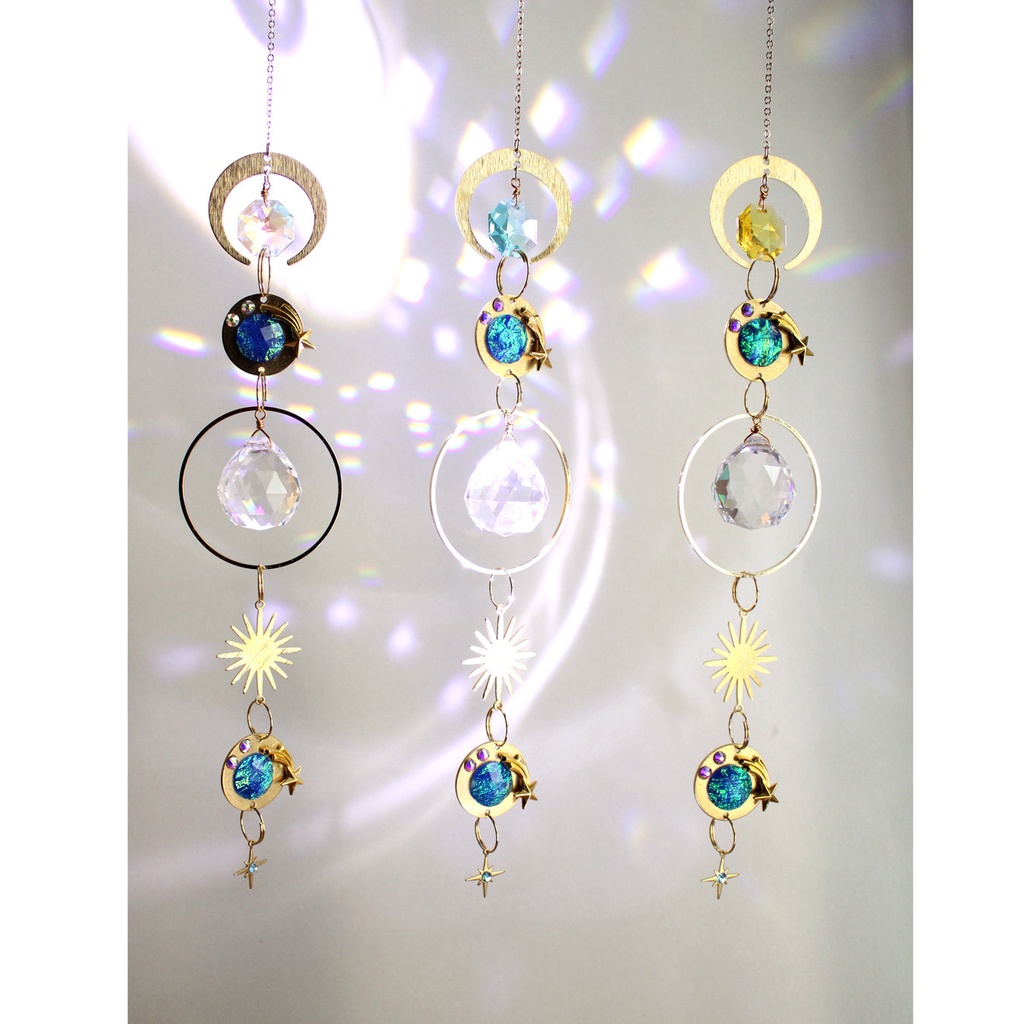 星読みのサンキャッチャー(全3色) 【高級クリスタル使用】