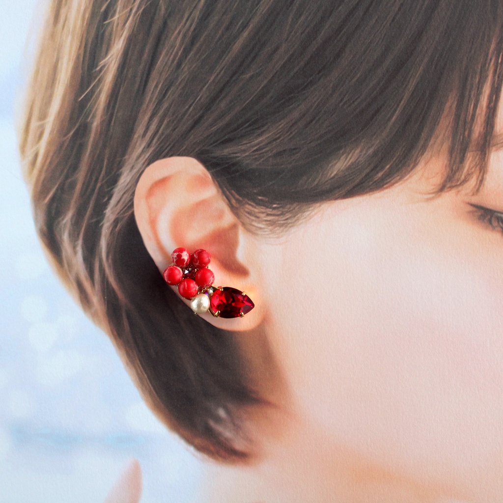 春華のイヤーカフイヤーカフ(全5色)