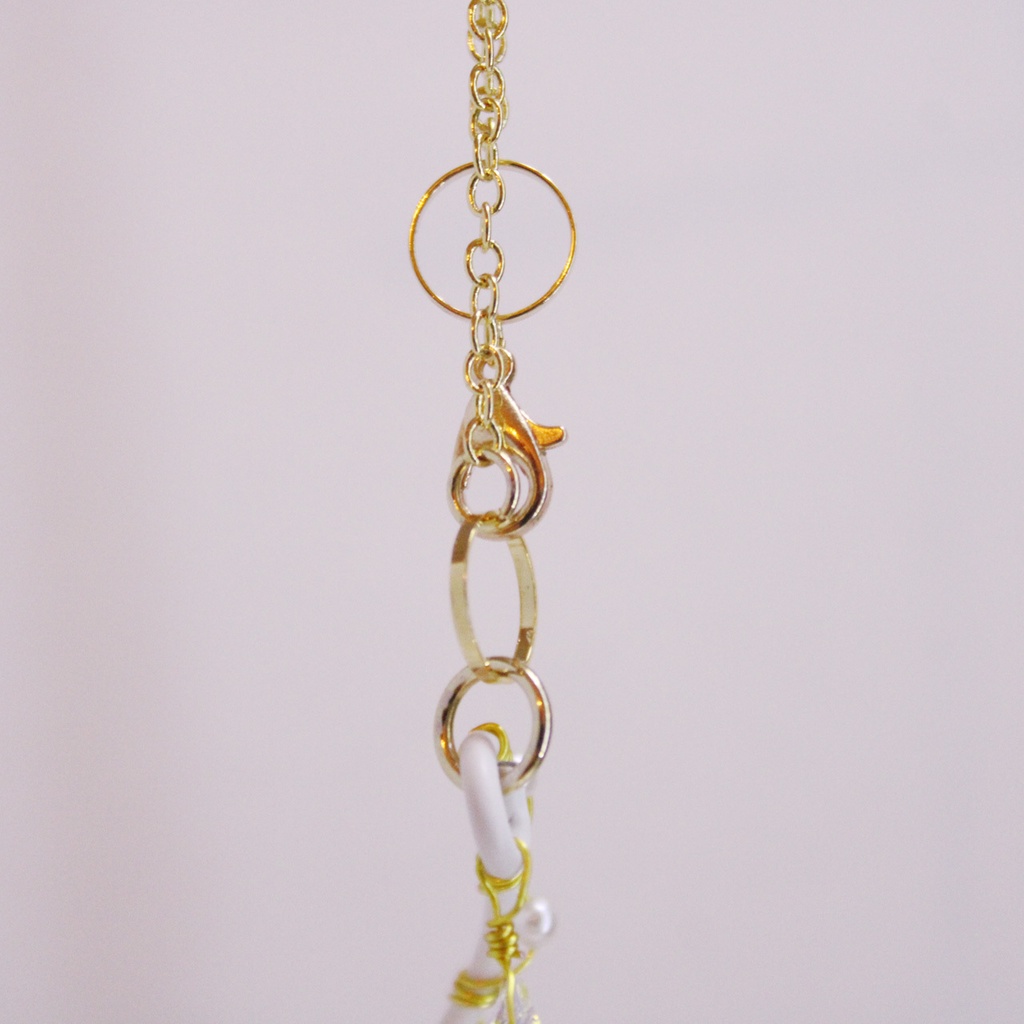 螺旋 ~星環のサンキャッチャー(全2色)(高品質クリスタル使用・受注制作)