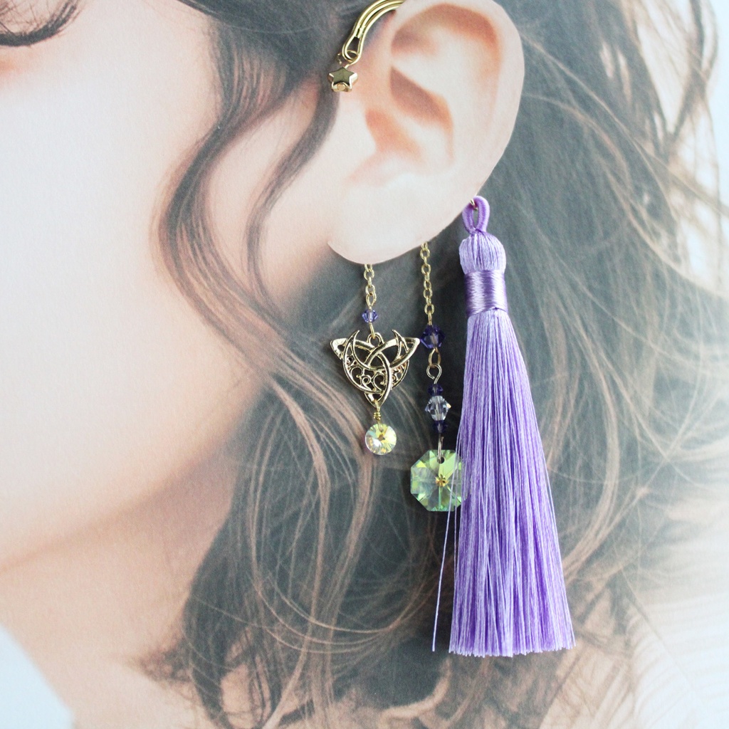 トリケトラと彗星のイヤーフック（全７色）