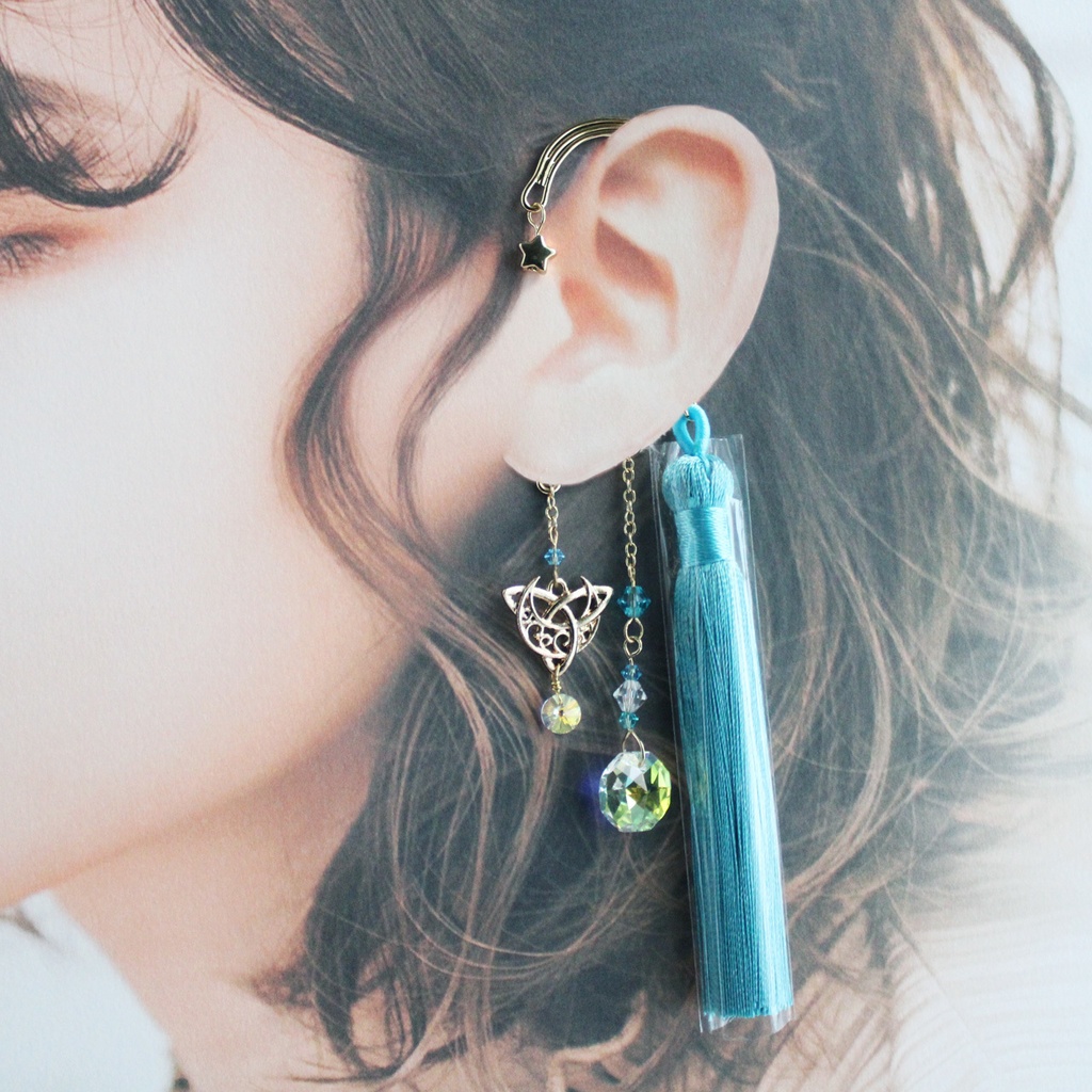 トリケトラと彗星のイヤーフック(全7色)