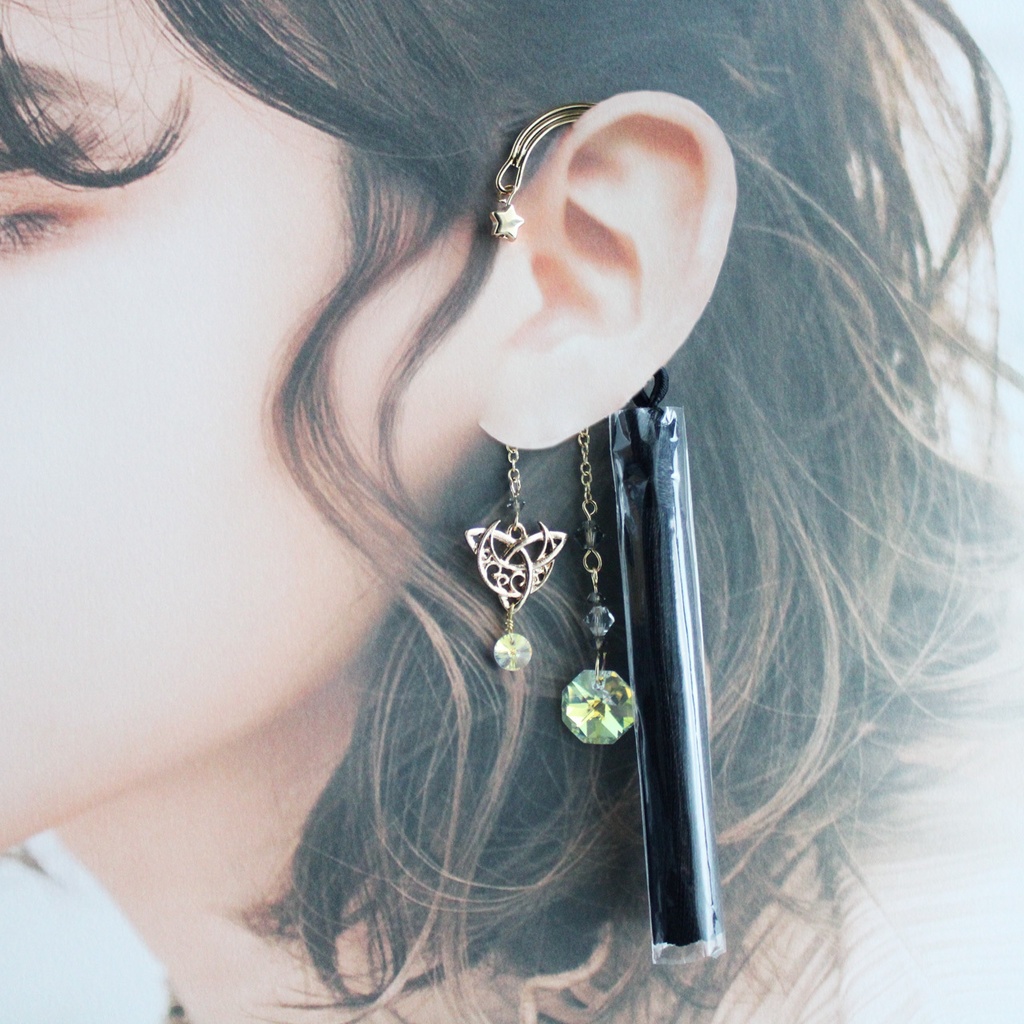 トリケトラと彗星のイヤーフック(全7色)