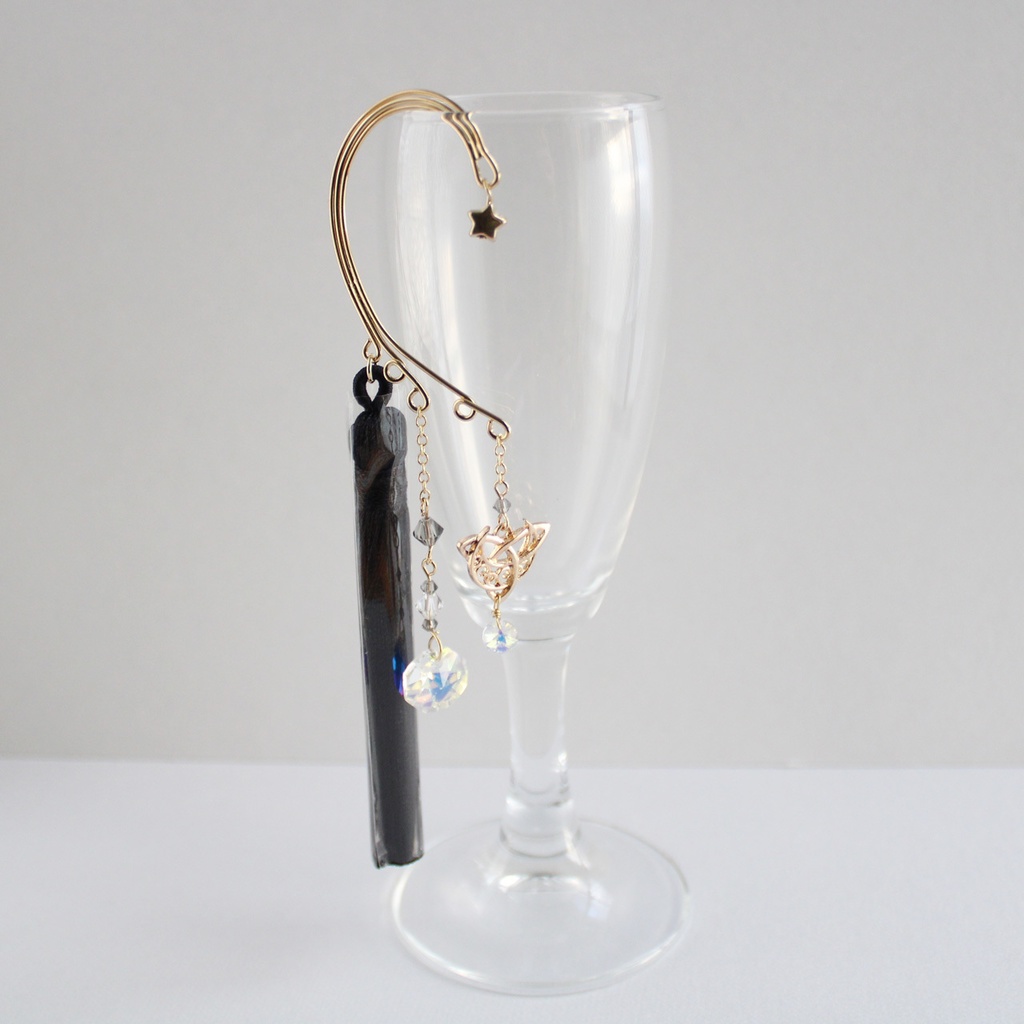 トリケトラと彗星のイヤーフック(全7色)