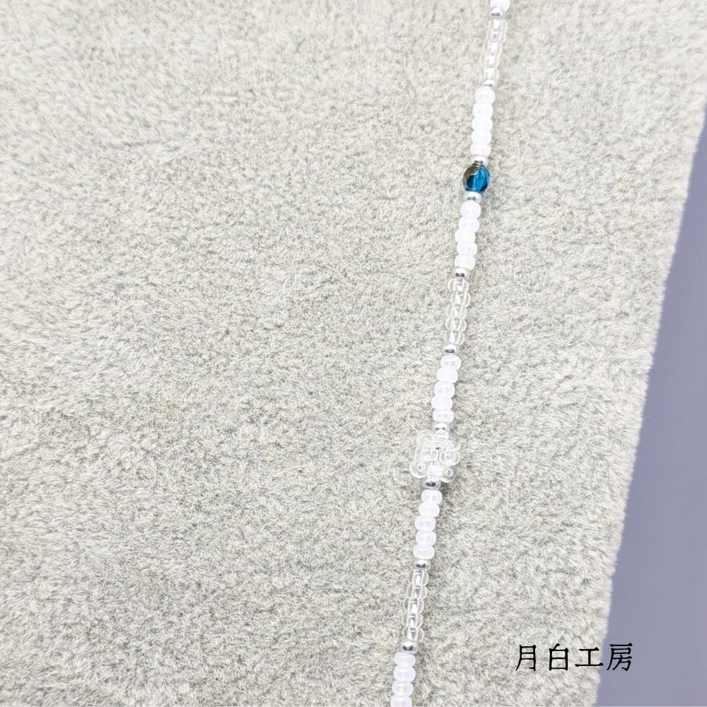 NO.143 【数量限定】チェコビーズ ビーズボール ロングネックレス 約60cm アジャスター付