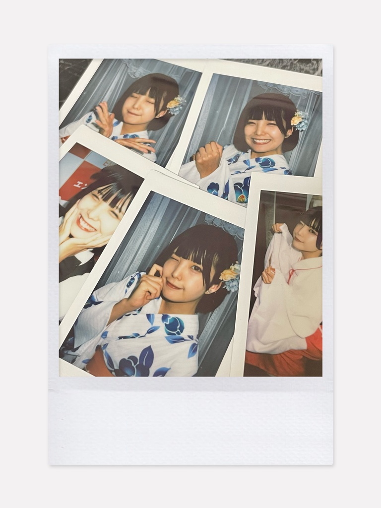 初！　サイン、名前入り通販チェキ