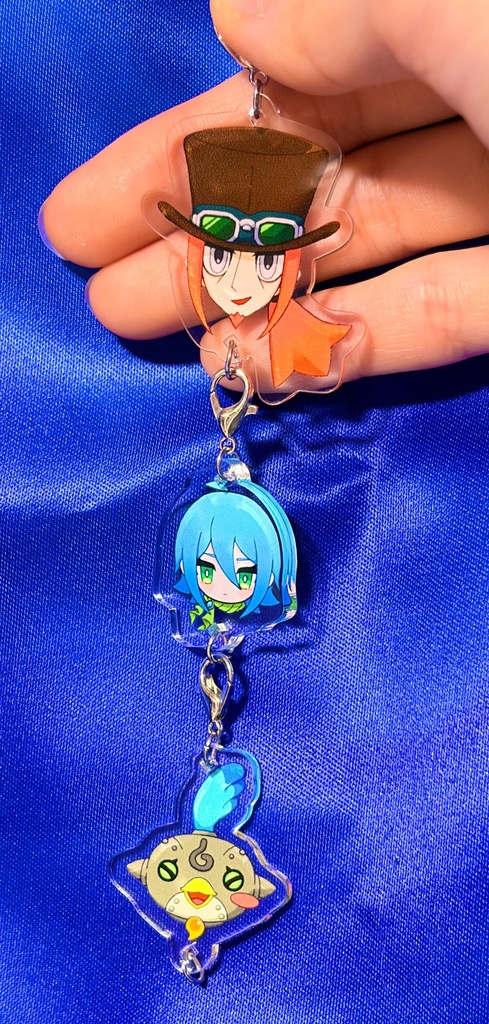 【連結可能】ミニキャラアクリルチャーム vol1
