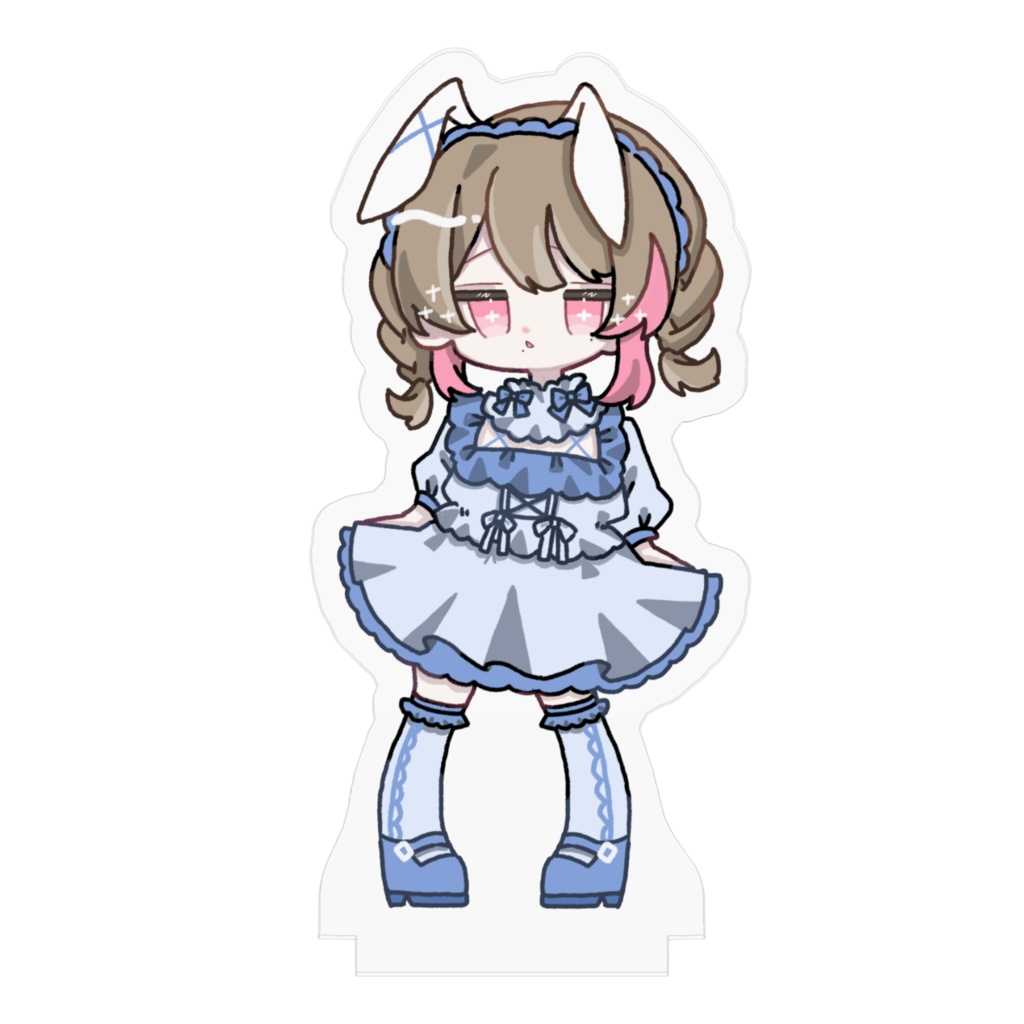 【うさぎSD】アクリルフィギュア