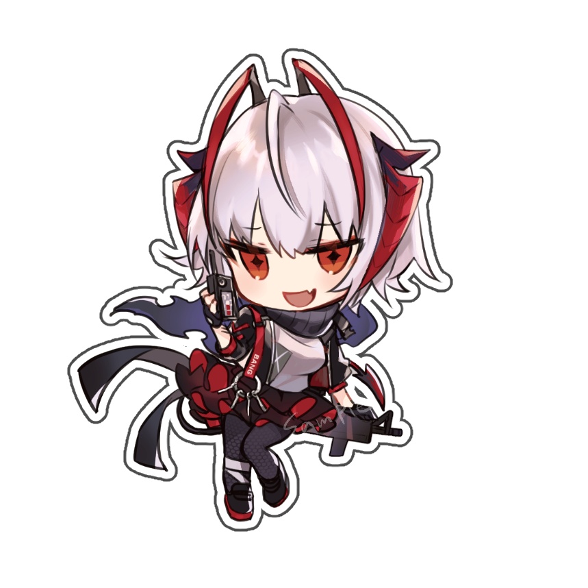W-アクリルキーホルダー