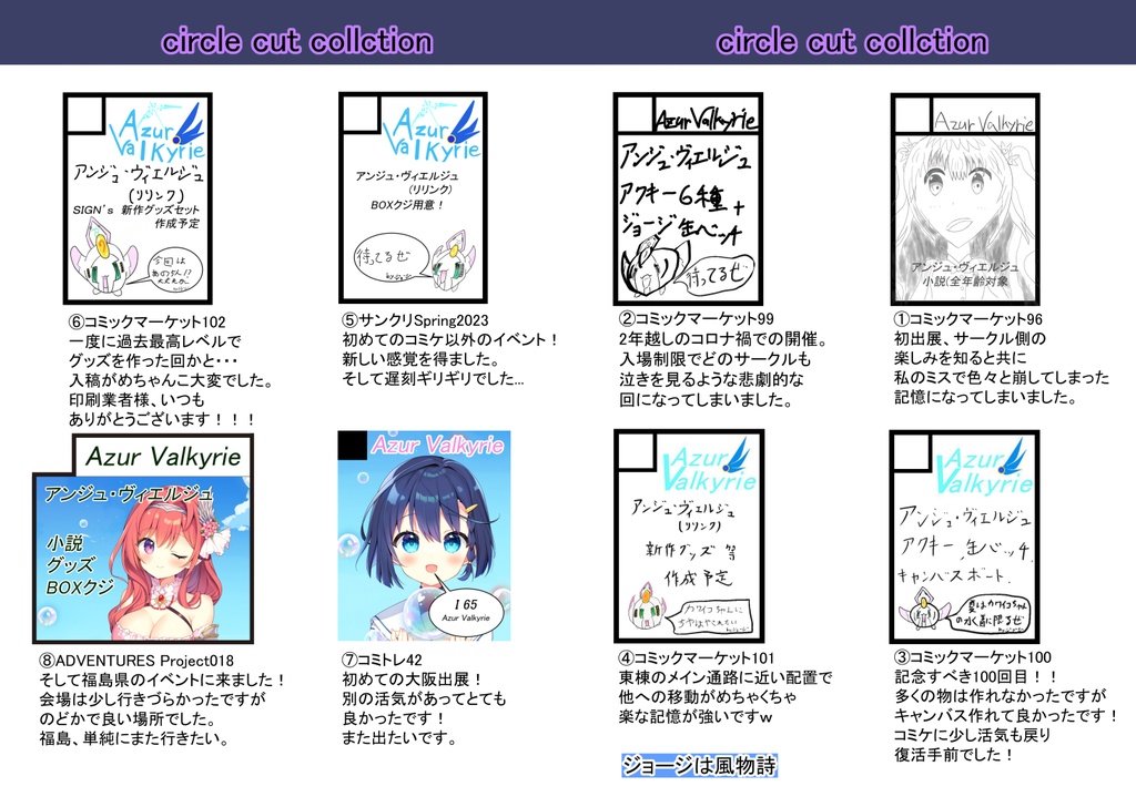 【C104新刊】Azur Collection Vol.1「ポストカード付」