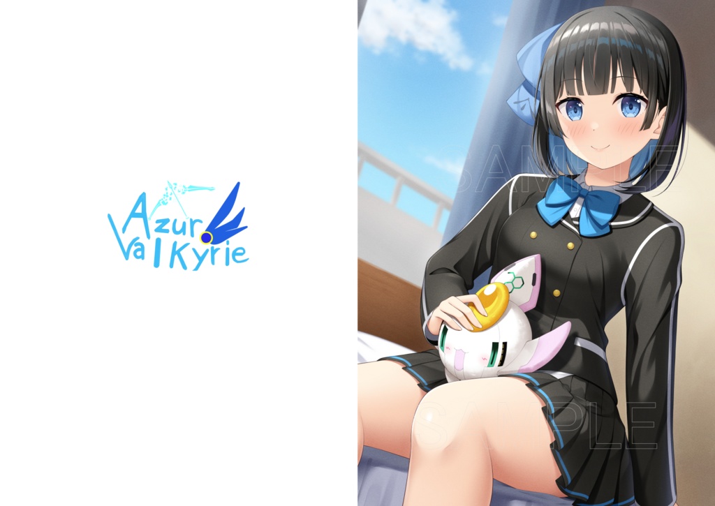 A4クリアファイル「久遠空」