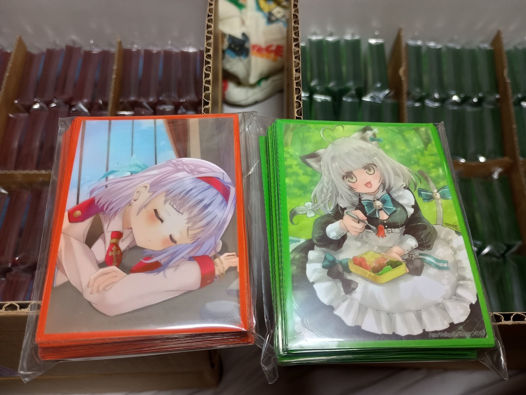 キャラクタースリーブ　シンシア、ナクル