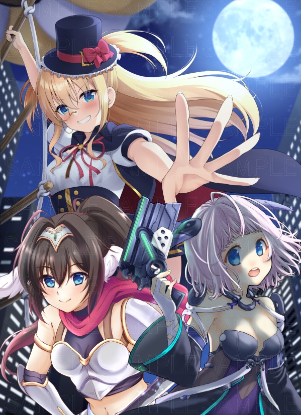 A5下敷き「シャロン一味」