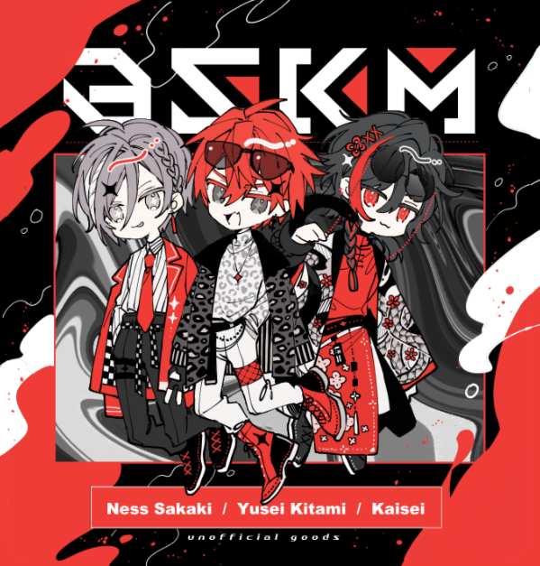 3SKMアクリルキーホルダー