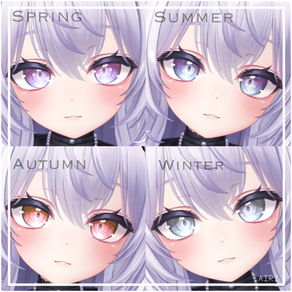 【5アバター対応】‐Seasoneye₋ Eye Texture