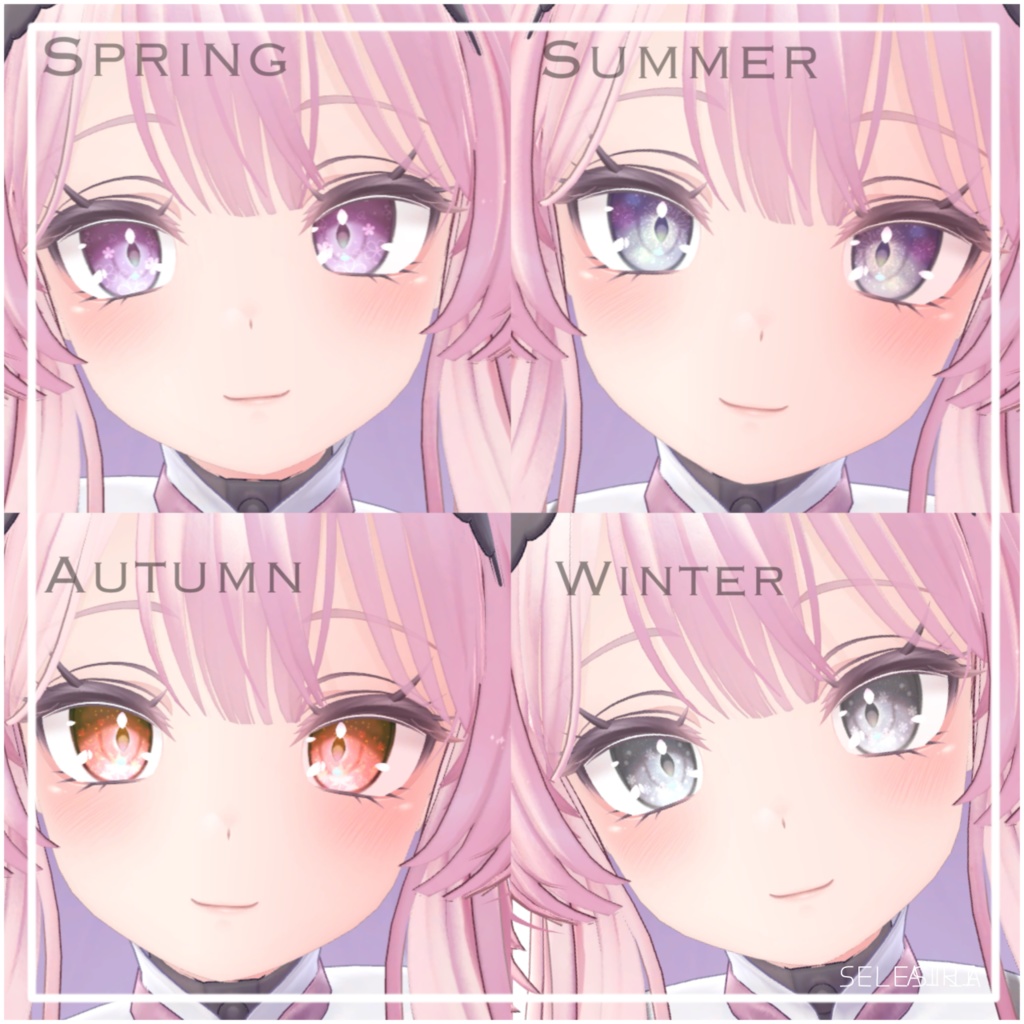 【5アバター対応】‐Seasoneye₋ Eye Texture