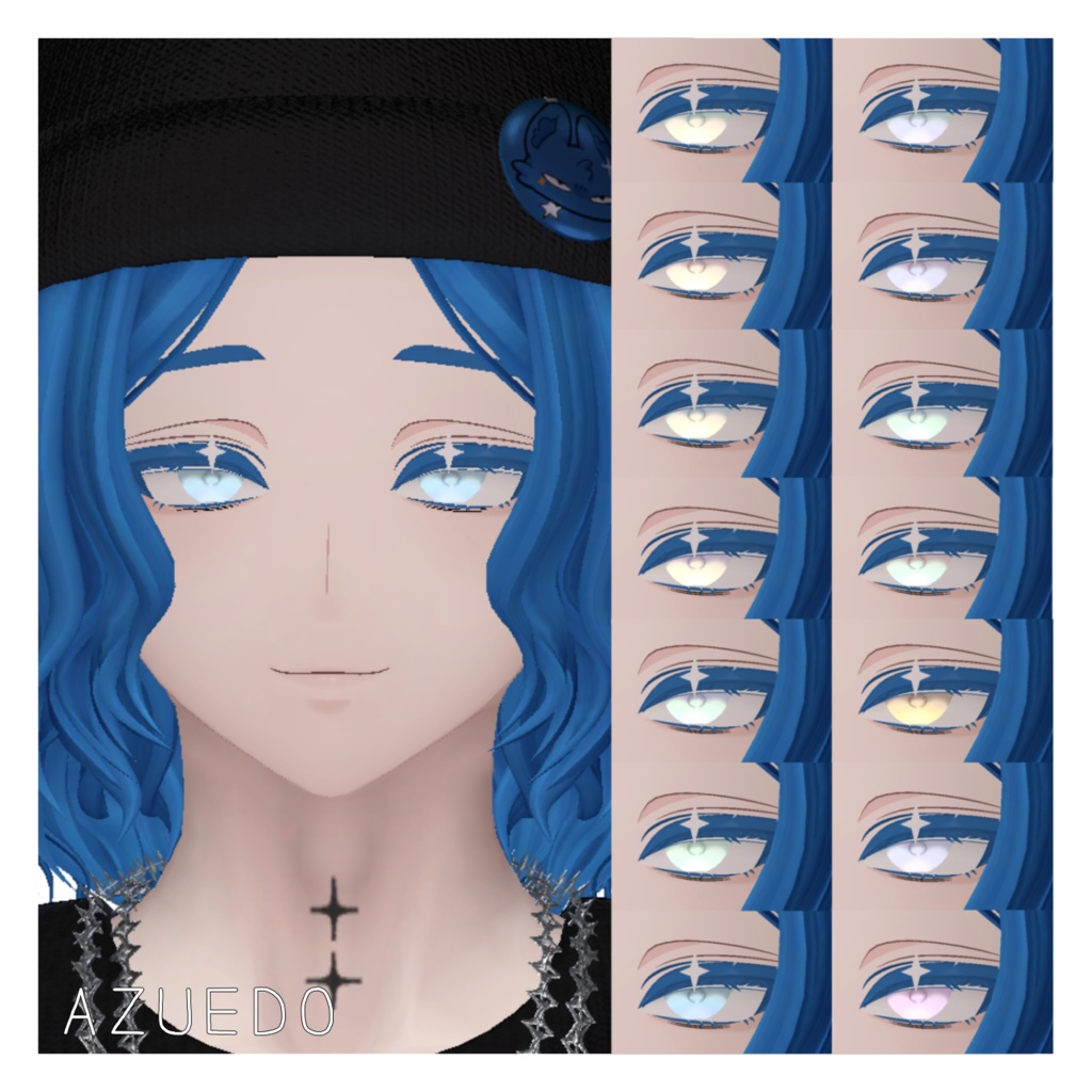 【7アバター対応】-Dream manifestation- Eye texture