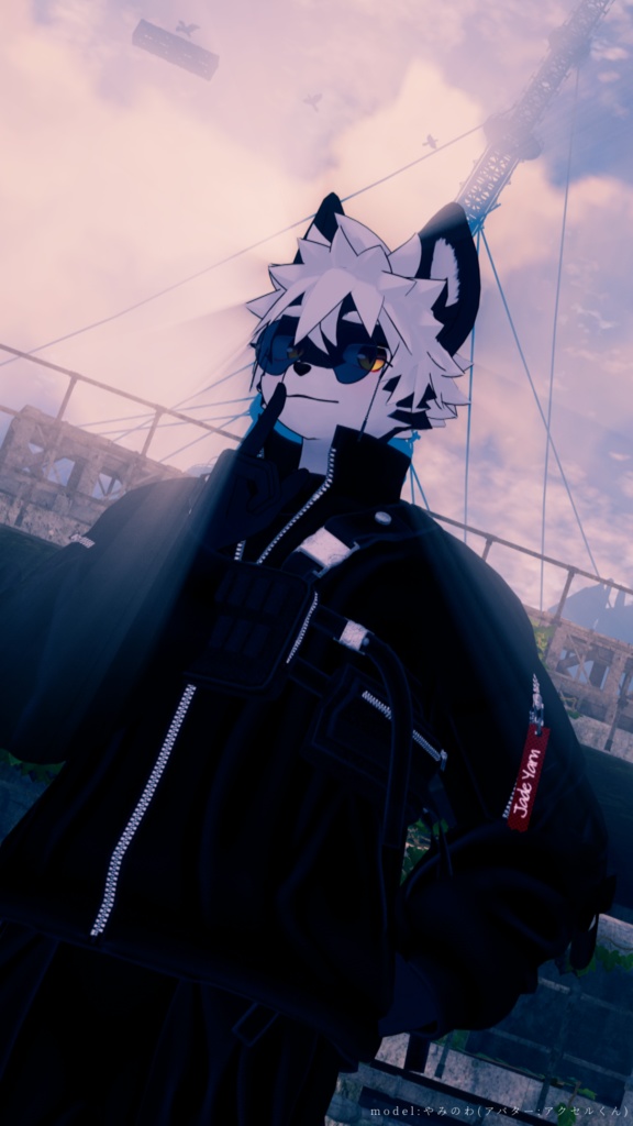 ケモノアバター向けサングラス -Beast Glow-