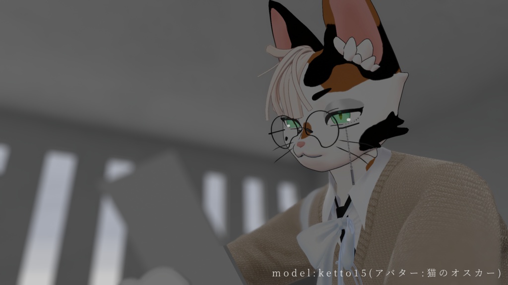 ケモノアバター向けサングラス -Beast Glow-