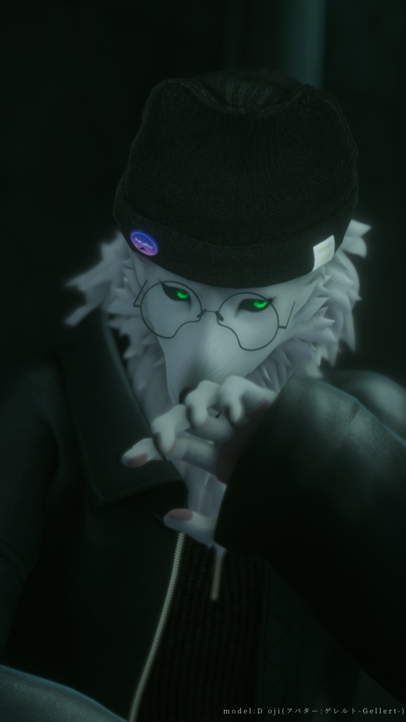 ケモノアバター向けサングラス -Beast Glow-