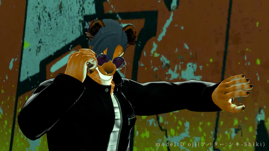 ケモノアバター向けサングラス -Beast Glow-