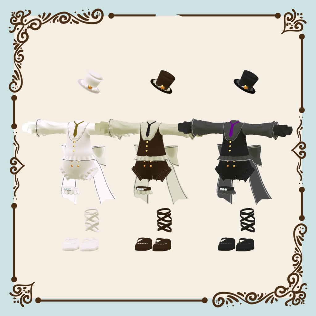 【えも研・まめふれんず対応】Maiden's Attire