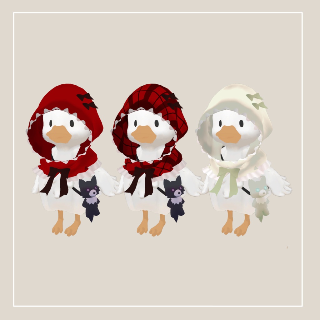 【patoto対応】Little Red's Duck