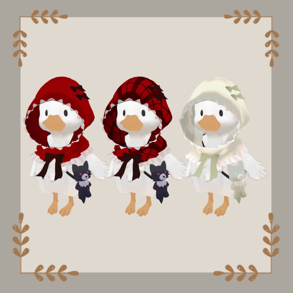 【patoto対応】Little Red's Duck