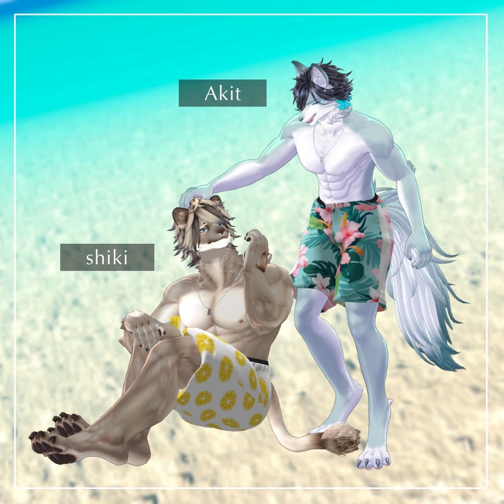 Edge Swim~水鉄砲&浮き輪ギミック付き~【15アバター対応】