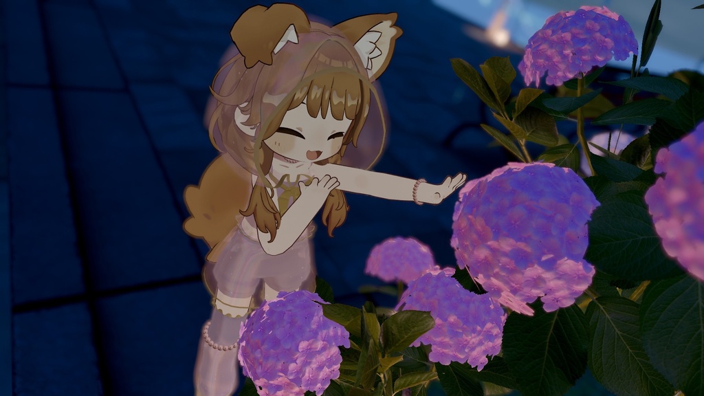 【5アバター対応】Clear Drip