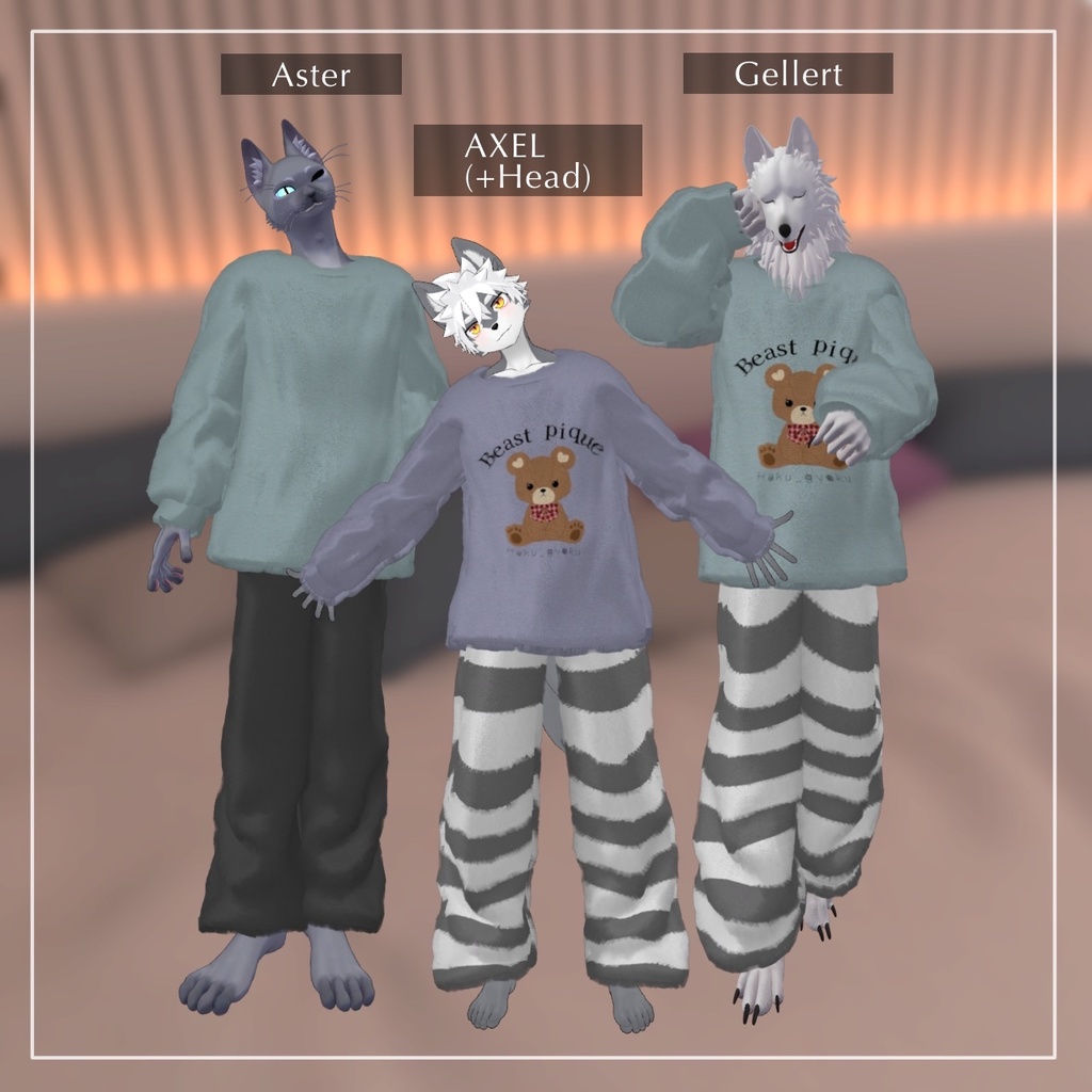 【発売記念SALE❢❢】Beast pique【8アバター対応】