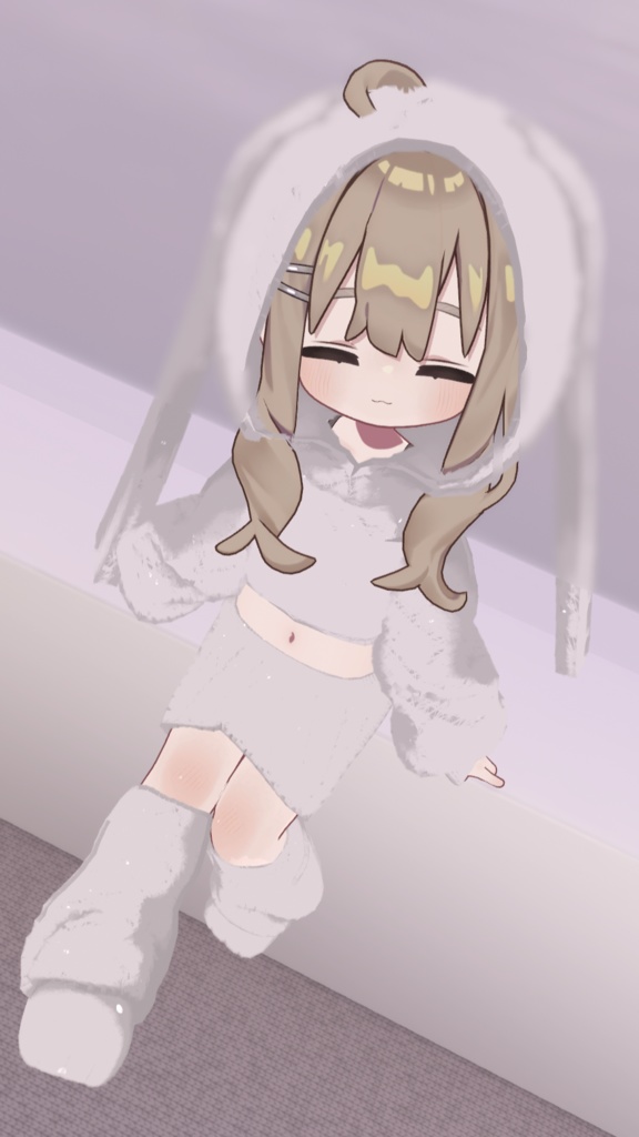 Fluffy Rabbit【4アバター対応】