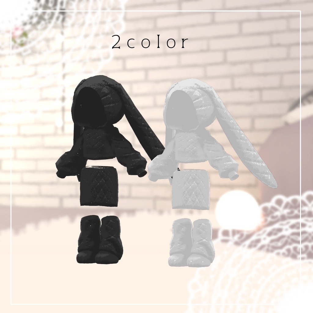 Fluffy Rabbit【4アバター対応】