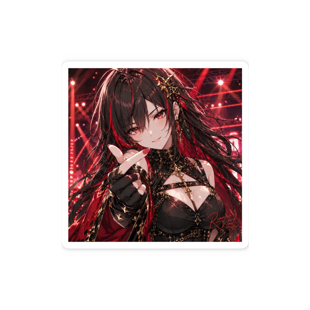 ネーム入りステッカー リアンナ・ノクティス