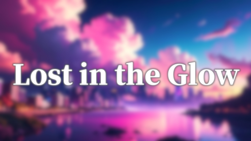『Lost in the Glow』アンビエントでメロウなフリーBGM（商用利用可）
