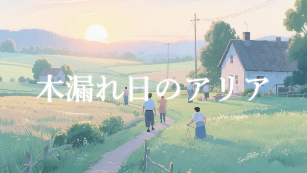 『木漏れ日のアリア』木漏れ日のように優しいアコースティックBGM（商用利用可）