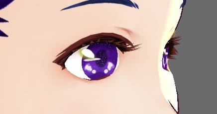Purple VRoid Eyes
