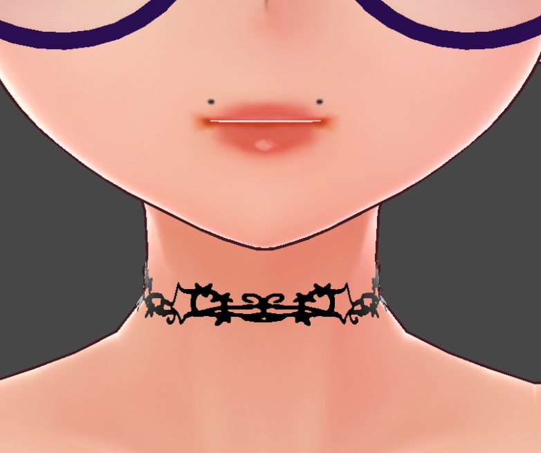 {Free!} Lace Chokers | Black and White Versions | PNG & Custom Item Versions