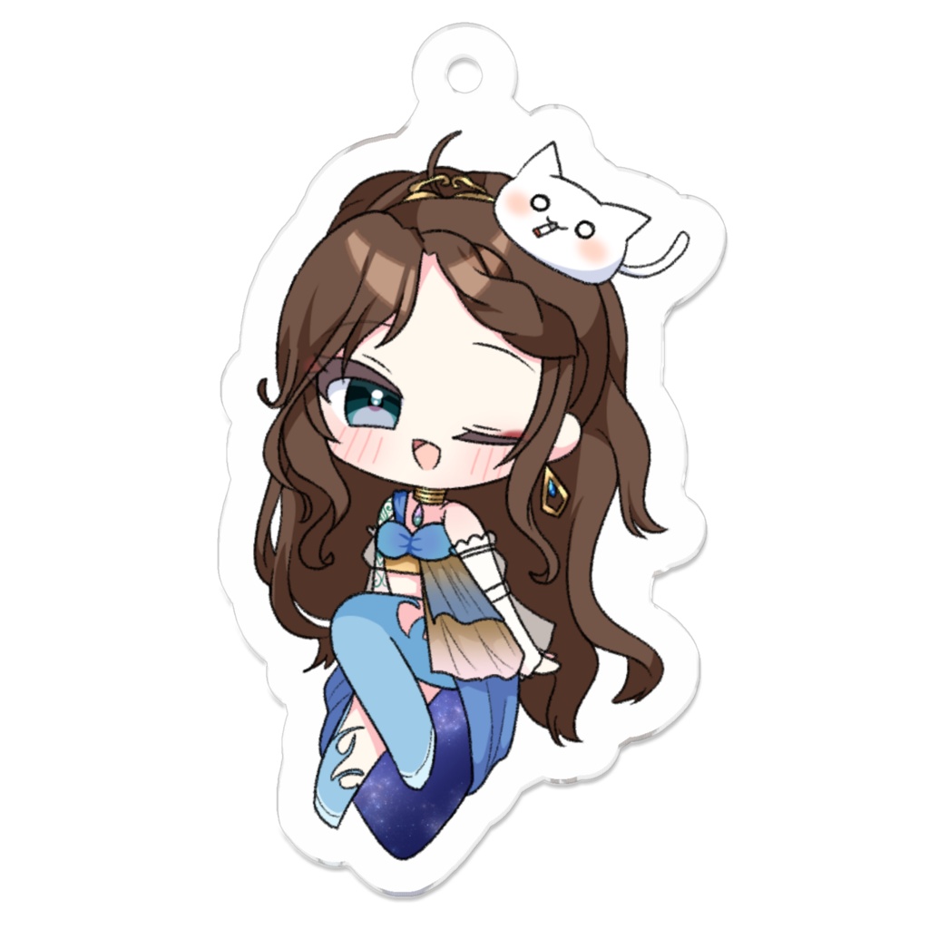 なしこアクリルキーホルダー